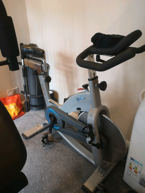 used precor spin bike