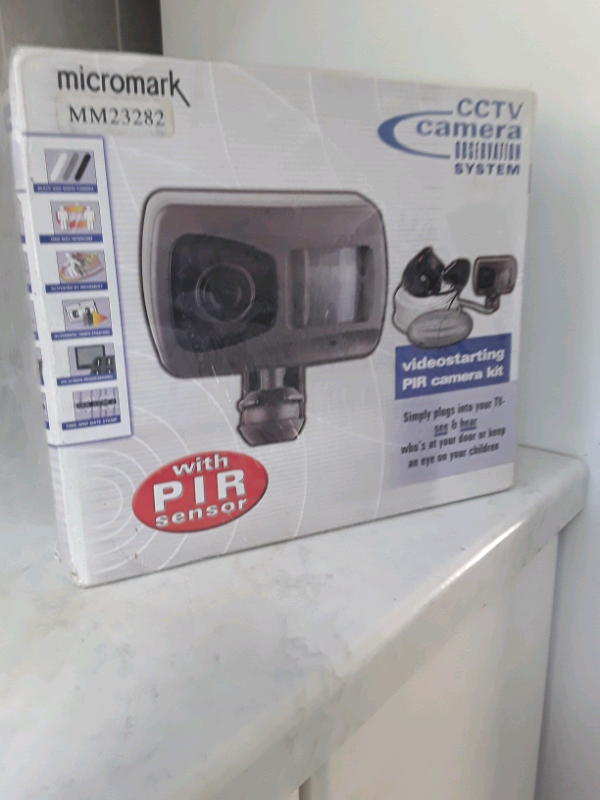 CCTV Camera OBSERVATION SYSTEM. Micromark MM23282 with PIR Sensor. in