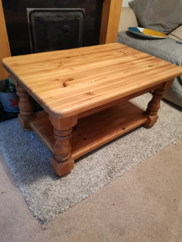 Solid Pine Coffee Table in Worthing, West Sussex Gumtree