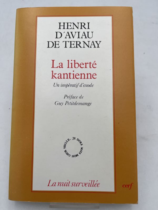 La LibertÃ© Kantienne. Un ImpÃ©Ratif D'Exode