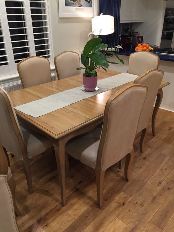 Laura Ashley Avignon oak table & 10 chairs in Teignmouth, Devon Gumtree