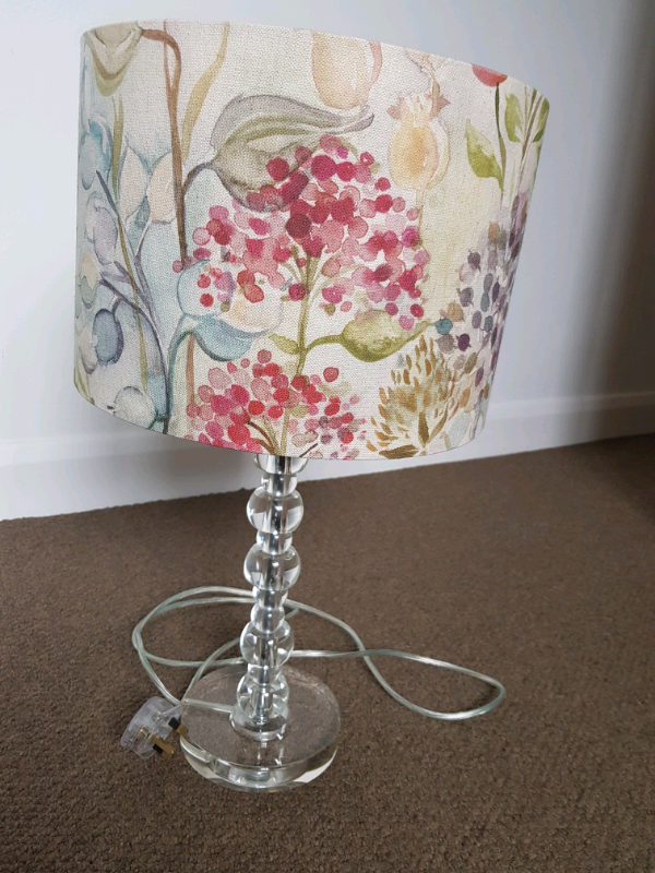 Laura Ashley table lamp with John Lewis lampshade in Tonbridge, Kent