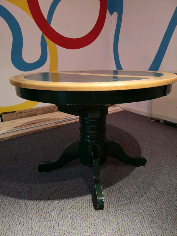 Green Tiled Kitchen Table w/6 Chairs PENDING COLLECTION | in Sleaford