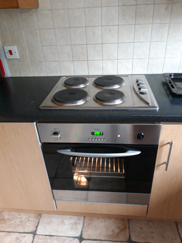 OVEN &HOB COOKER INTEGRATED SILVER BAUMATIC | in Newtownards, County