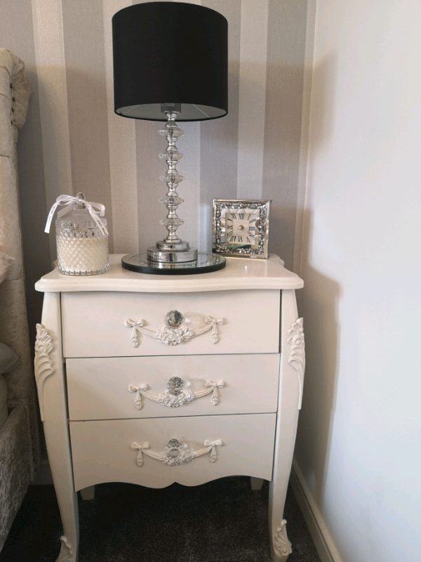 Dunelm Toulouse White Bedroom Furniture