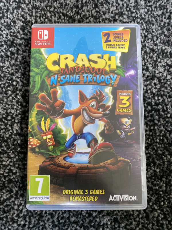 Crash Bandicoot N Sane Trilogy Nintendo Switch Game in Cottingham