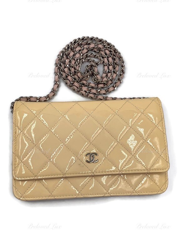 【ヴィンテージ】Rank:S☆Chanel Beige C19 Small 2tone バック $_57.JPG?set_id=8800005007