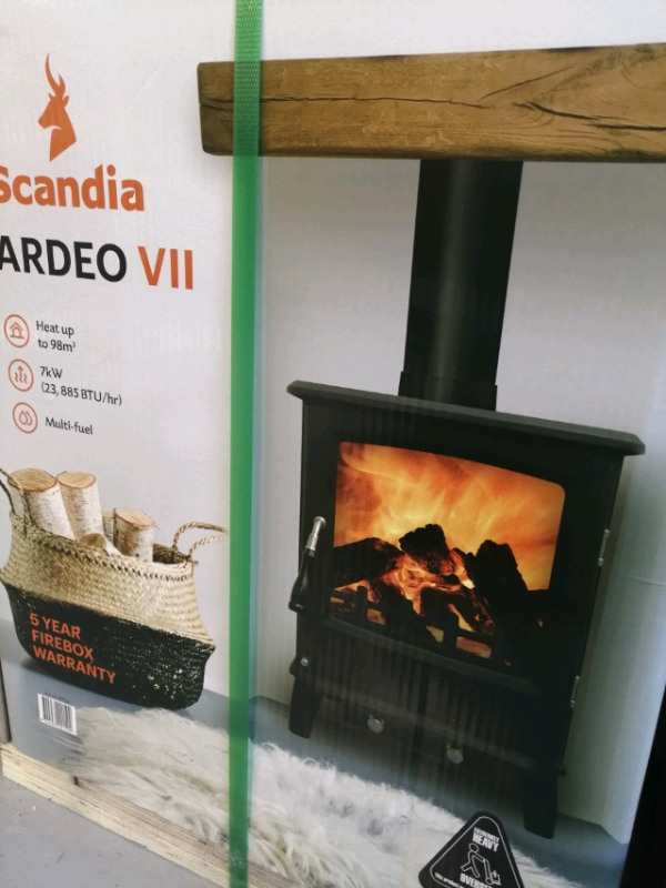 New Scandia Log Wood Burning Stove In Edenbridge Kent Gumtree