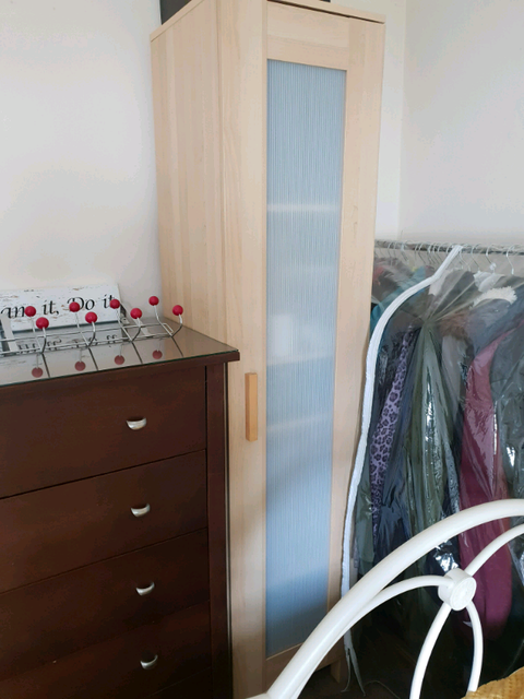Ikea Aneboda Single Door Wardrobe Shelved Unit In Carluke South