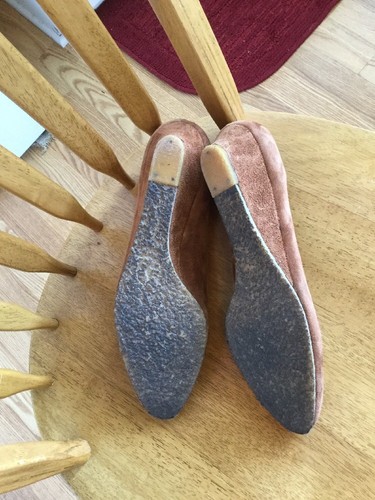 Vintage Pappagallo Suede Shoes  Women's Size 9.5 M