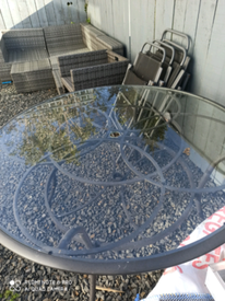 Garden table and chairs for Sale | Outdoor Settings & Furniture | Gumtree