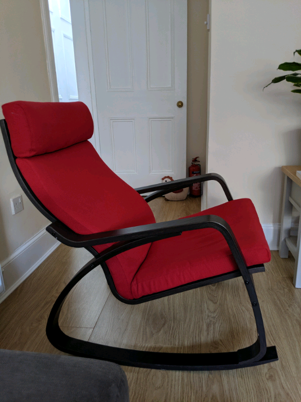 Ikea Rocking Chair (Red) | in West End, Glasgow | Gumtree