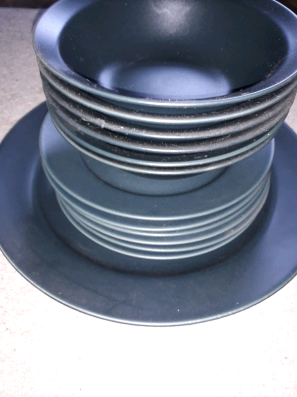 Habitat "Prato" plates & bowls in Falmouth, Cornwall Gumtree