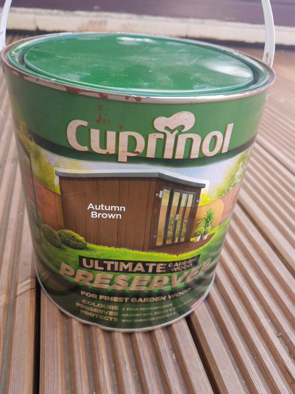 Cuprinol ULTIMATE garden wood preserver paint in Hamilton, South