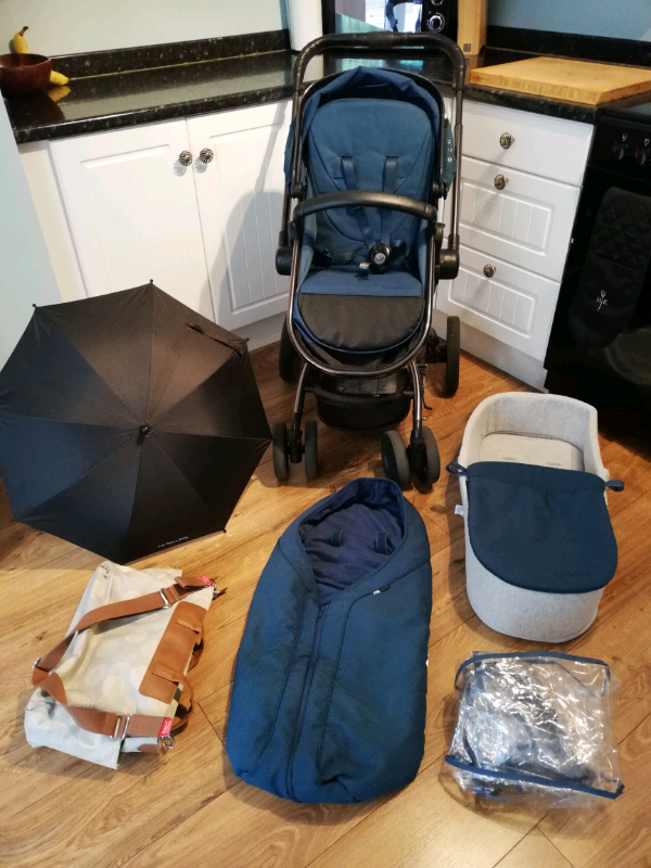 Mothercare Orb pram pushchair stroller buggy travel system in High