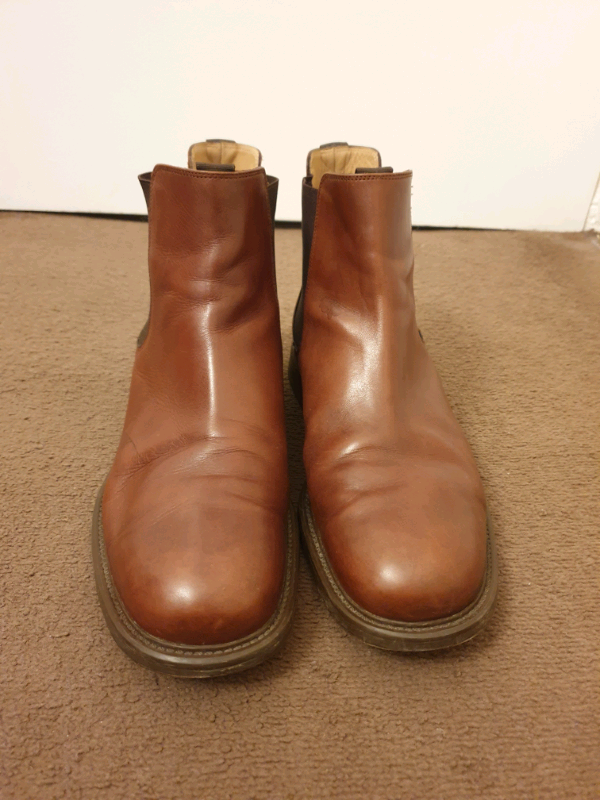 clarks mens brown boots