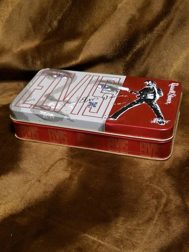 Elvis Presley Collectable Tin Box  by Russell Stover