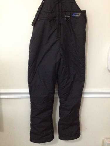 SKI GEAR Youth Black Lined Ski Snowsuit Sz Small