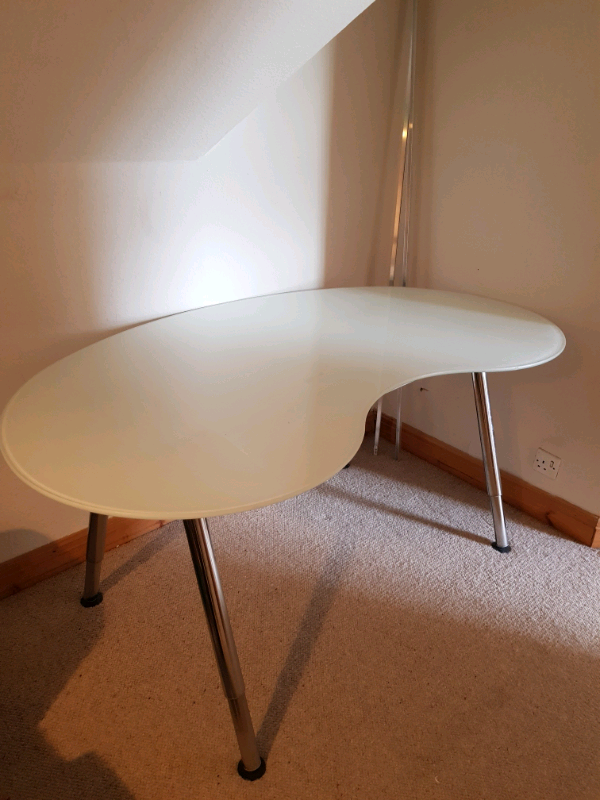 Ikea Galant Frosted Glass Desk In Gullane East Lothian Gumtree