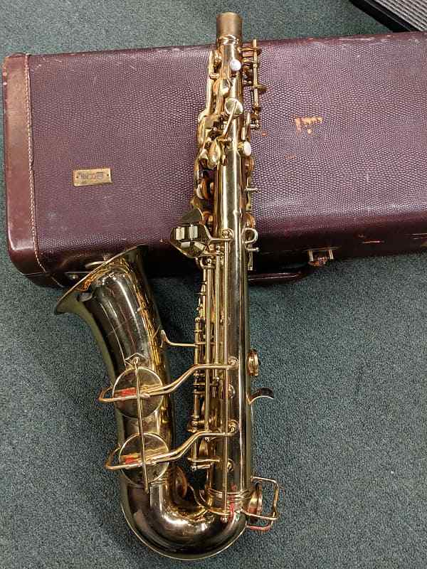 1953 Conn 6M Lady In The Window Alto Saxophone With Under Neck Octave Key