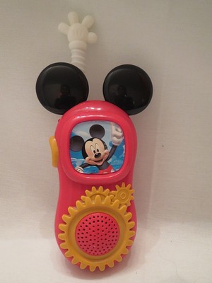 Mickey Mouse Walkie Talkie push-to-talk Kids outdoor activities Fun game