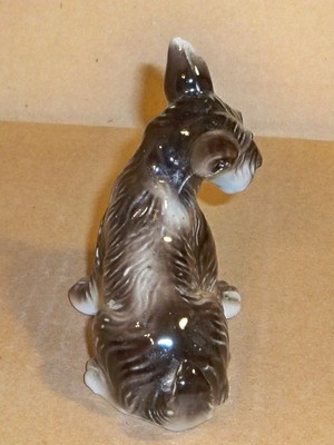 Ceramic Scottie Terrier Dog Figurine