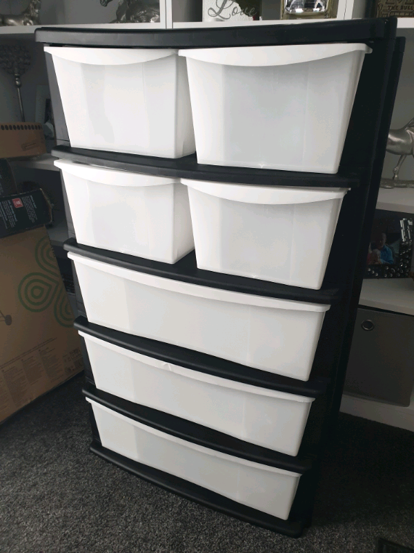 Plastic Drawer Unit In St Austell Cornwall Gumtree