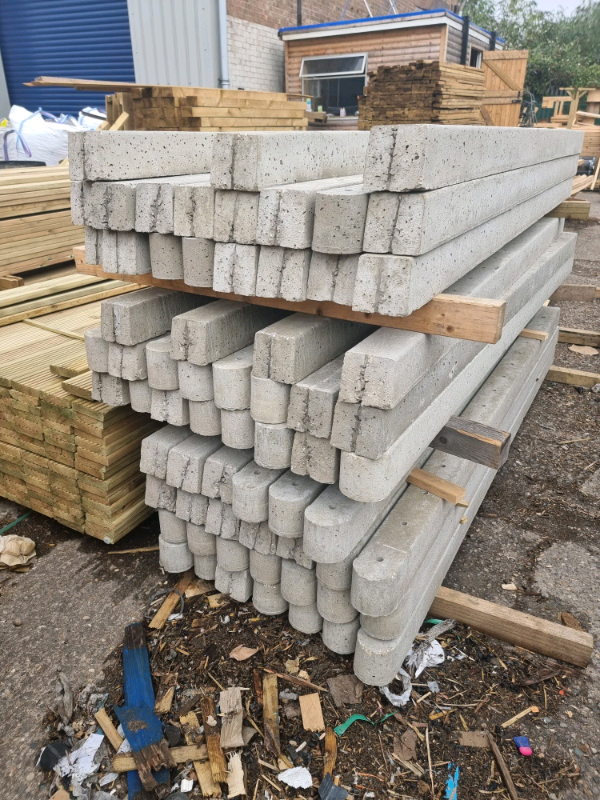 CONCRETE MULTI HOLE POSTS 2.4M in Hull, East Yorkshire Gumtree