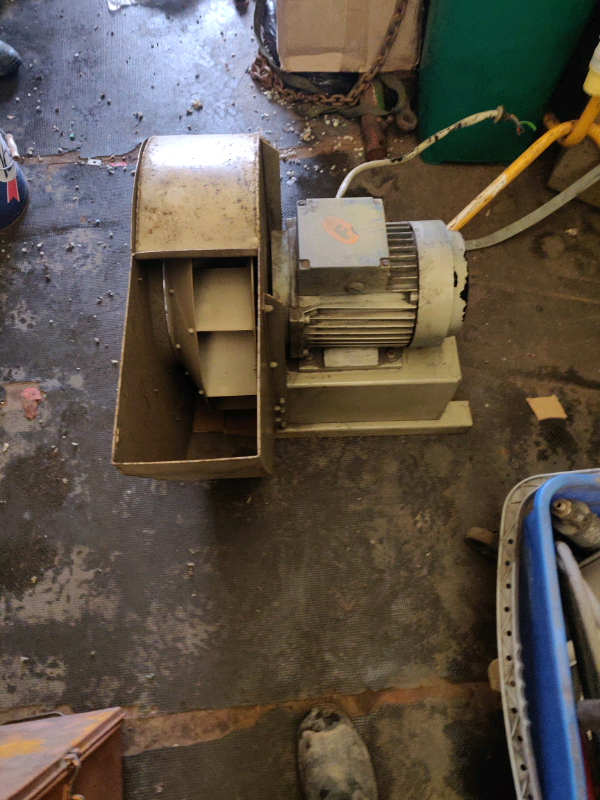 Industrial extractor fan paint booth welder wood working in Cumnock