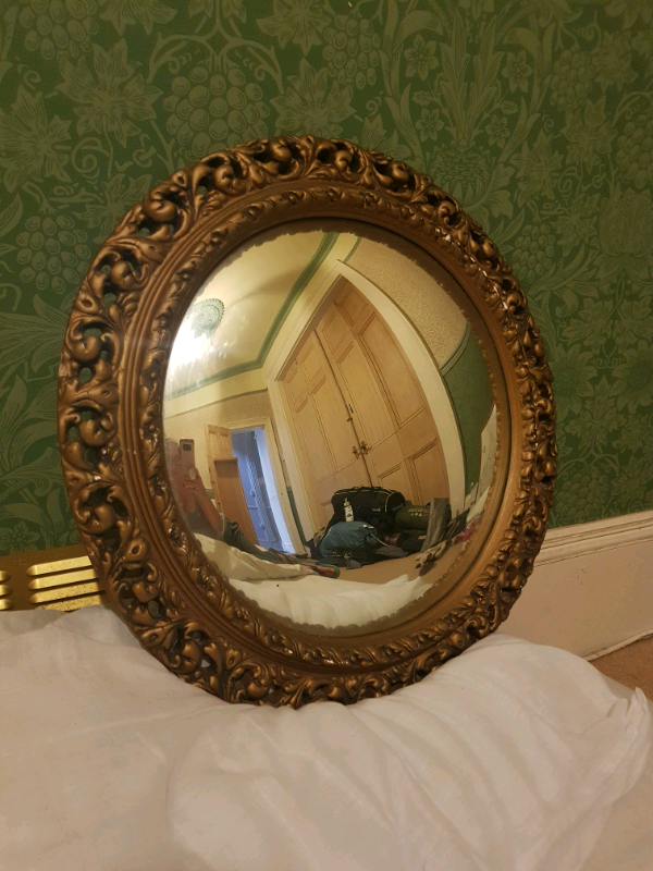Round Ornate Gold Framed Mirror in Plymouth, Devon Gumtree