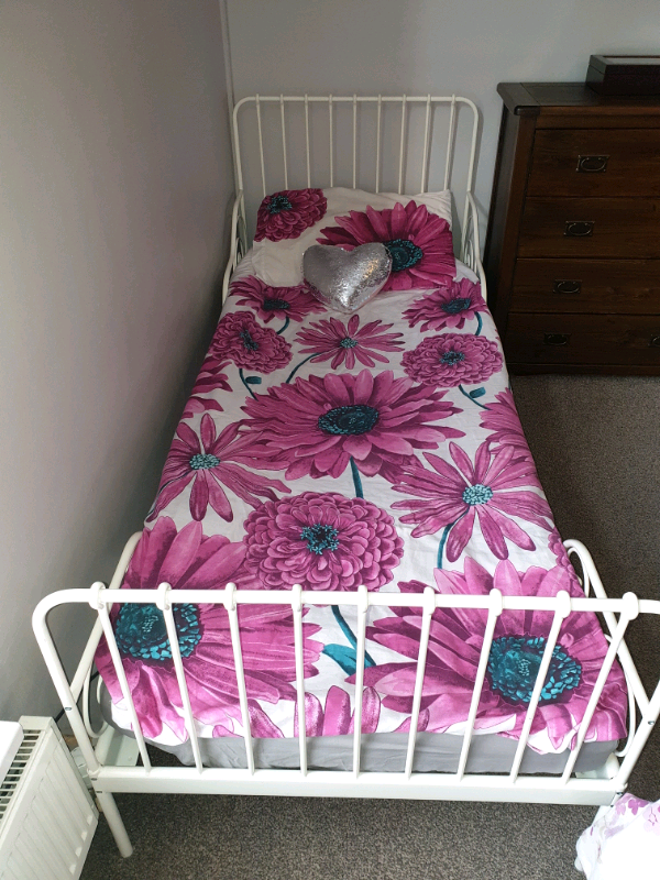 IKEA Junior Extendable Bed Frame with Mattress in Hyde, Manchester