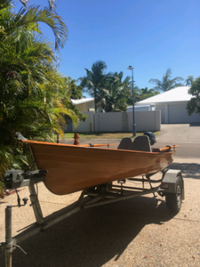 Download CUSTOM-MADE WOODEN BOAT | Tinnies & Dinghies | Gumtree ...