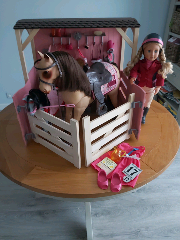 Our generation stable horses and doll in Troon, South Ayrshire Gumtree