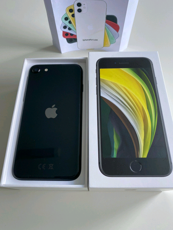 Apple iPhone SE (2020) 2nd Gen. 64GB Black (Unlocked) in