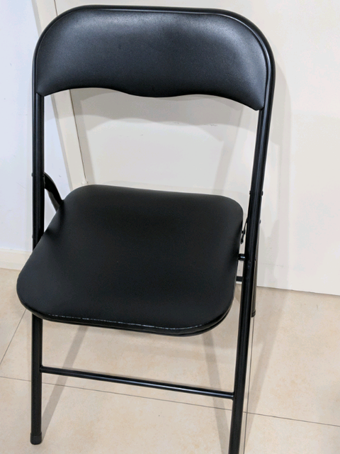 Marquee Padded Vinyl Black Folding Chair | Dining Chairs | Gumtree Australia Hornsby Area 