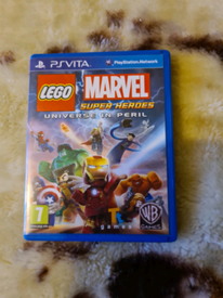Lego marvel super heros / vita game / cash or swaps
