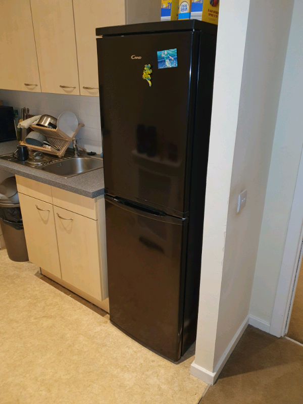 Fridge freezer. Candy. Black. in Edinburgh Gumtree