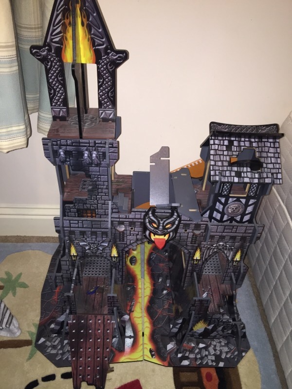 Elc tower of doom. Castle boys toy fort in Malton, North 