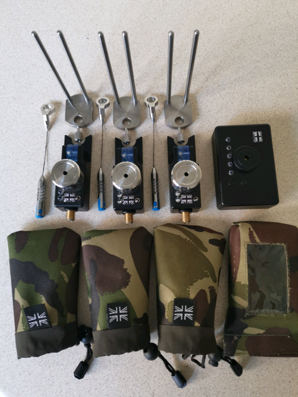 Steve neville mk3 alarms plus reciever carp fishing tackle in