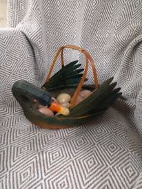 Egg storage basket or ornament