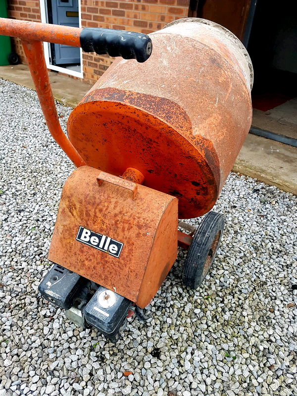 Belle cement mixer ( belle Petrol concrete mixer) in Haslington