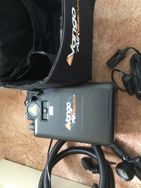 Air awning Electric pump Vango in Leicester, Leicestershire Gumtree