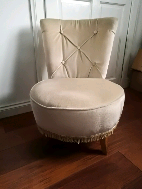 vintage button back bedroom chair in Cardenden, Fife Gumtree