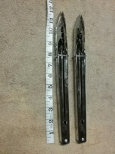 2 food/salad tongs