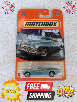 Matchbox 1953 Buick Skylark Blue GM Series 15/100 FREE SHIPPING SEE VIDEO L@@K