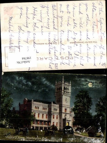 198784,Washington D. C. Soldiers Home b. Mondschein Soldaten Wohnheim img