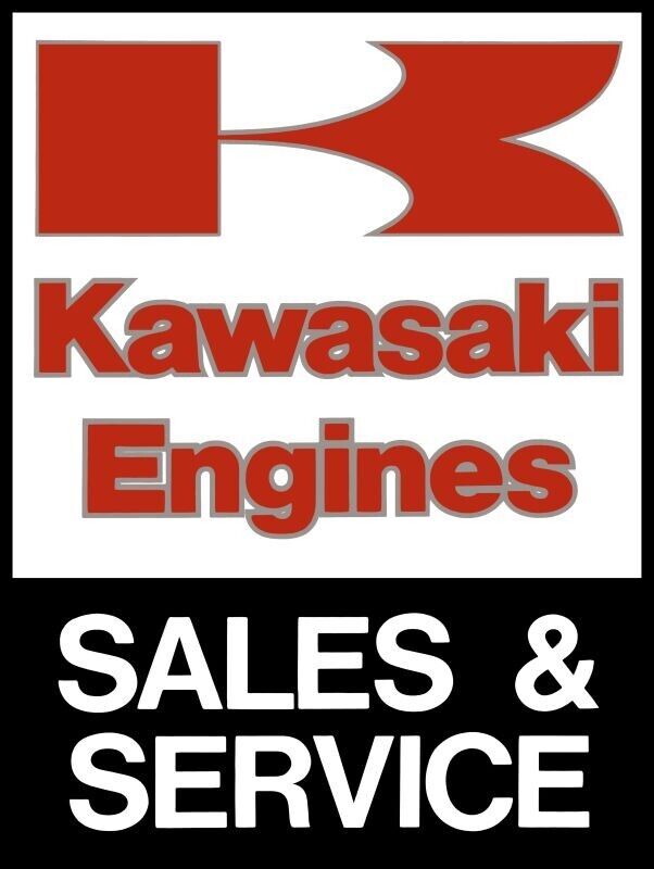 Kawasaki Engines Sales & Service NEW METAL SIGN: 12x16" & Free Shipping