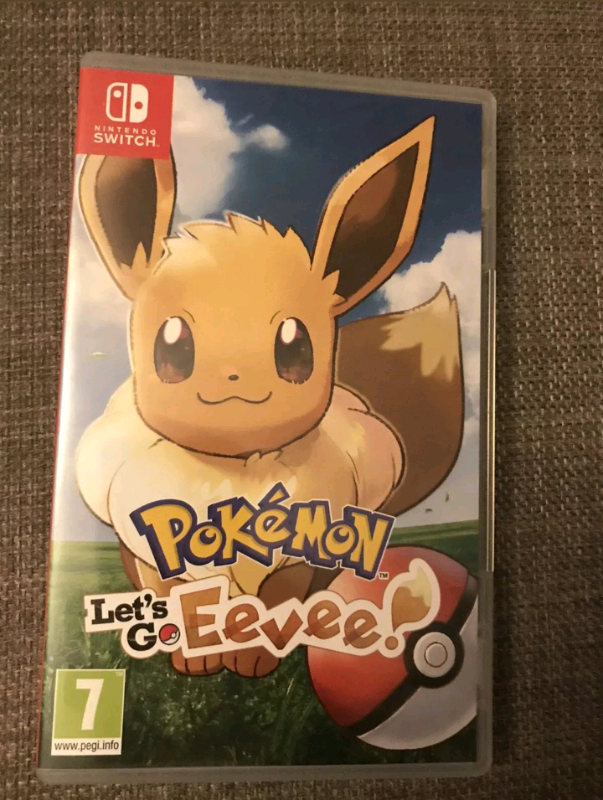 Nintendo Switch Pokemon Lets Go Eevee