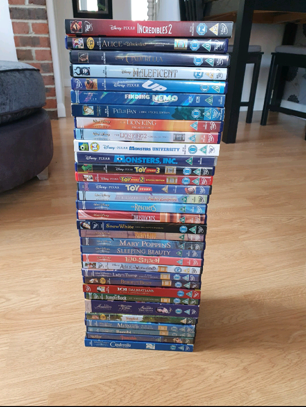 Large Selection of Disney DVDs, including Special Editions in Ipswich