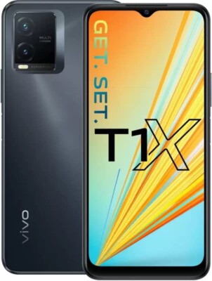Vivo T1X Gravity Black (RAM 6GB, 128GB) 6.58'' 50MP-Camera Unlocked Phone